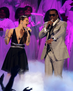 dominique Fidanza et P.DIDDY